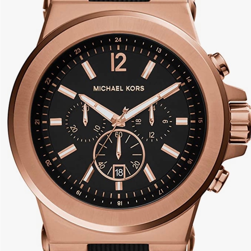 Michael Kors Dylan Stainless Steel Chronograph Watch
